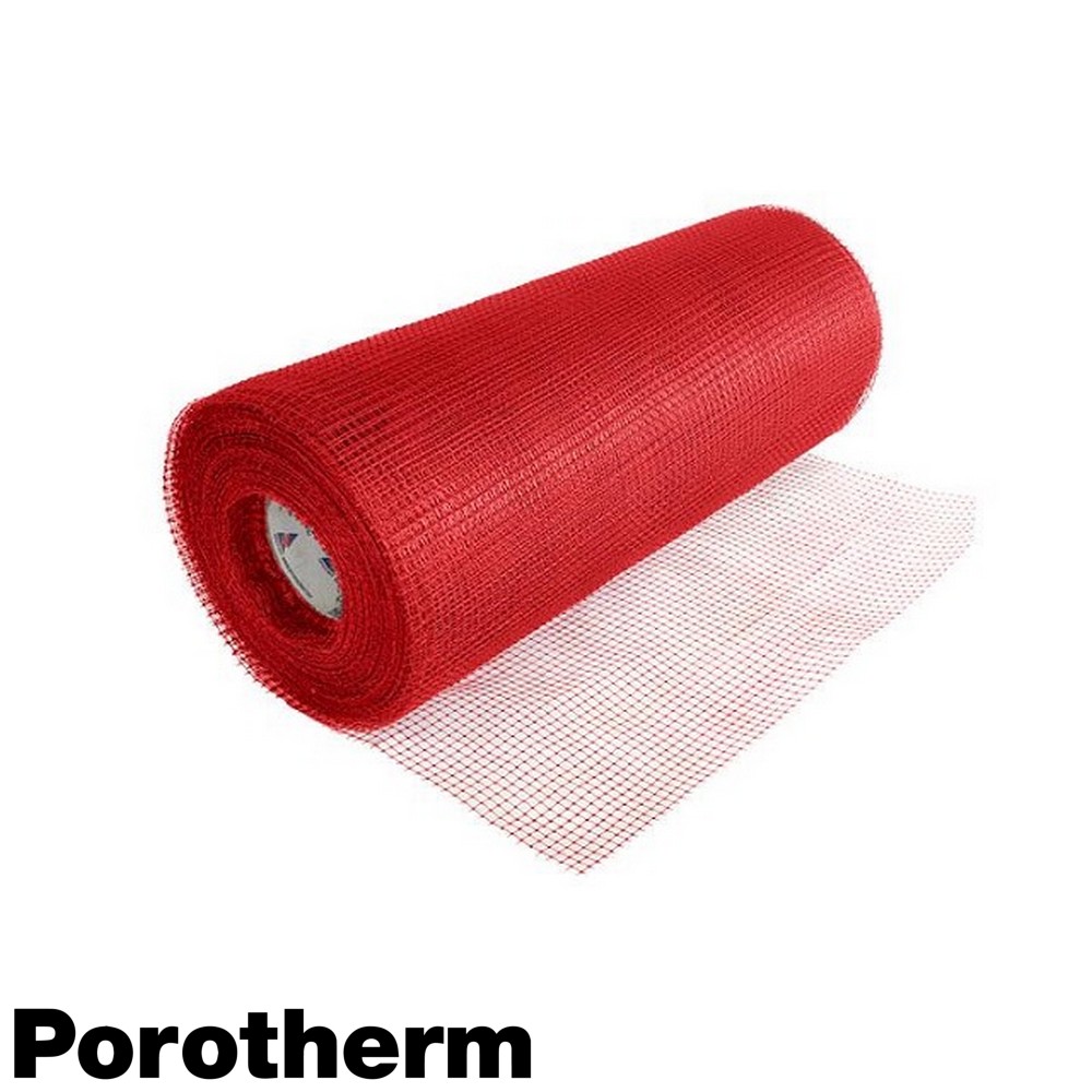 Сетка кладочная Porotherm полимер 5х5 0.5х 100м рулон ТУ