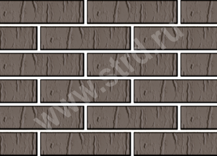 Кирпич облицовочный пустотелый Какао шале 250*120*65мм утолщенная стенка 20мм М200кг/см2 Terex