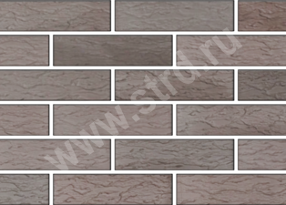 Кирпич облицовочный пустотелый Графит лава 250*120*65мм стандартная стенка М200кг/см2 Вышневолоцкая Керамика