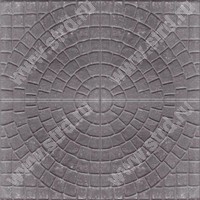 Крупноформатные плиты Квадрат 1КД5ф (солнышко) Коричневый полный прокрас на сером цементе основа - серый цемент 400*400*50мм Нобетек