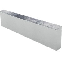 Камень бордюрный БР100.20.8 Листопад Антрацит гранит верхний прокрас на белом цементе с декоративным заполнителем основа - серый цемент 1000*200*80мм Выбор