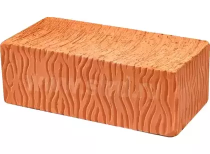 Кирпич строительный полнотелый Красный рифленый 250*120*88мм М125кг/см2 Воротынск