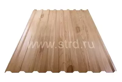 Профнастил RN 20 0.45мм SteelArt 3D Россия Орех 3D текстур. ЮджинСТрой