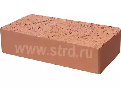 Кирпич строительный полнотелый без плёнки Красный гладкий 250*120*65мм М150кг/см2 Боровичский КЗ