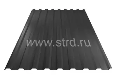 Профнастил C 20 0.5мм Corundum 50 матовый Россия RAL 7016 (серый) Stynergy