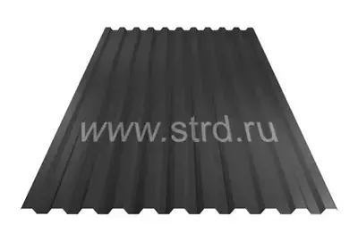 Профнастил C 21 0.5мм Corundum 50 матовый Россия RAL 7016 (серый) Stynergy