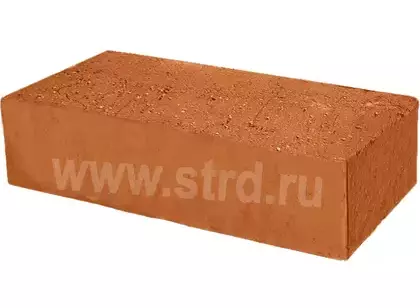Кирпич строительный полнотелый Красный гладкий 250*120*65мм М200кг/см2 Болохово