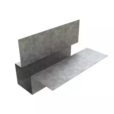 Планка внешнего угла асимметричная для сайдинга Вудстоун 3м RAL 7024 RAL 9003