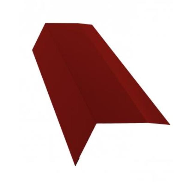 Карнизная планка для профнастила для металлочерепицы 100*65мм сталь 0.5мм Сатин 2м Grand Line