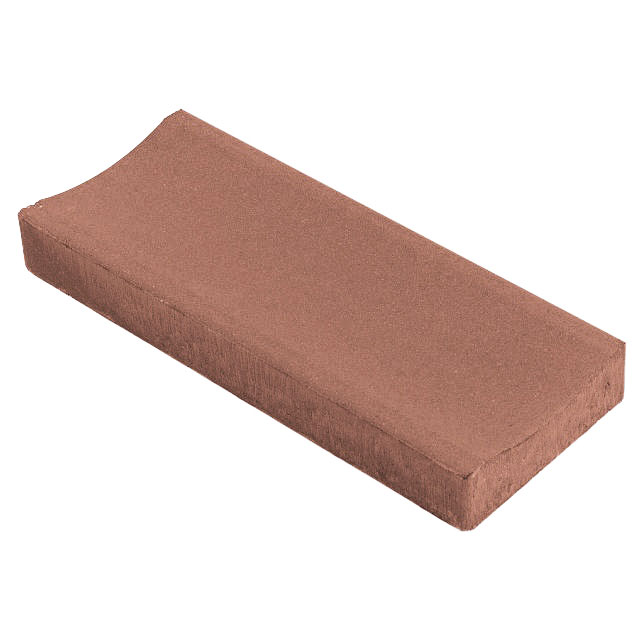 Лоток бетон ЛВ 50.20.6 500*200*60мм Красный полный прокрас на сером цементе BRAER