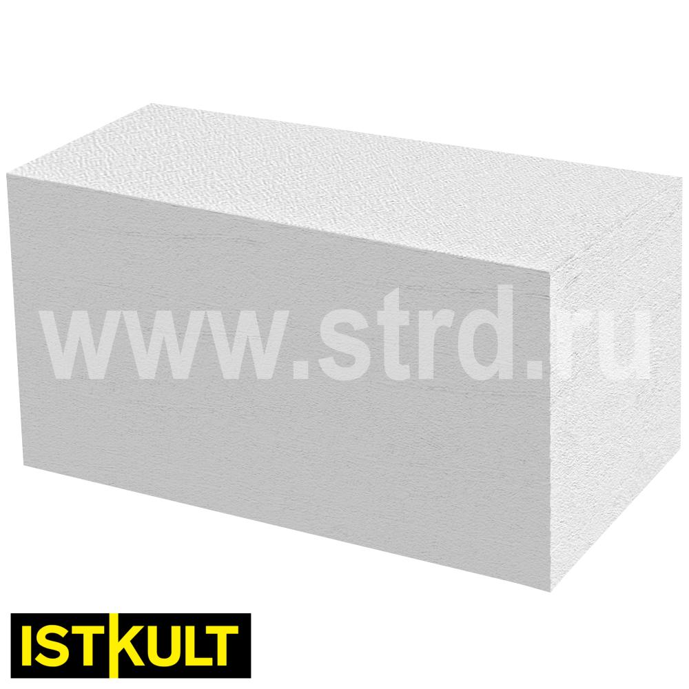 Блок газосиликатный стеновой В2,5 D400кг/м3 Istkult код товара 2352237492722 - купить по цене 5500 руб. в Москве