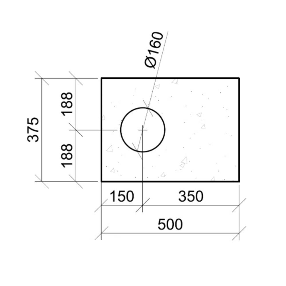 Блок газобетонный Istkult О-блок 1-пустотный 500*250*250 1d=160 D500кг/м3 В3,5 Блок газобетонный Istkult О-блок 1-пустотный 500*250*250 1d=160 D500кг/м3 В3,5