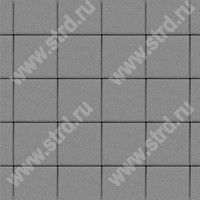 Тротуарная плитка Квадрат Серый основа - серый цемент 100*100*60мм Фабрика Готика