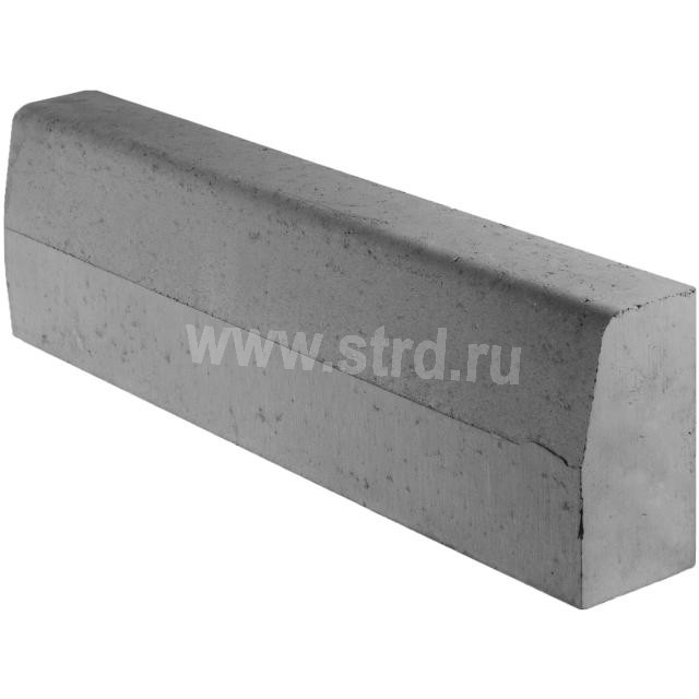 Камень мостовой Серый полный прокрас на сером цементе основа - серый цемент 1000*450*180мм Фабрика Готика