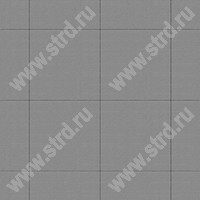 Тротуарная плитка Квадрат 2К5ф Серый основа - серый цемент 300*300*50мм Нобетек