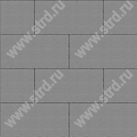 Крупноформатные плиты Плита Серый основа - серый цемент 600*300*80мм Фабрика Готика