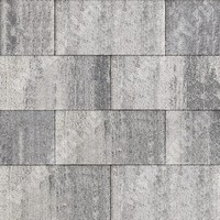 Крупноформатные плиты Сити Color Mix Туман верхний прокрас mix основа - серый цемент 600*300*80мм BRAER