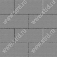 Крупноформатные плиты Сити Серый основа - серый цемент 600*300*80мм BRAER