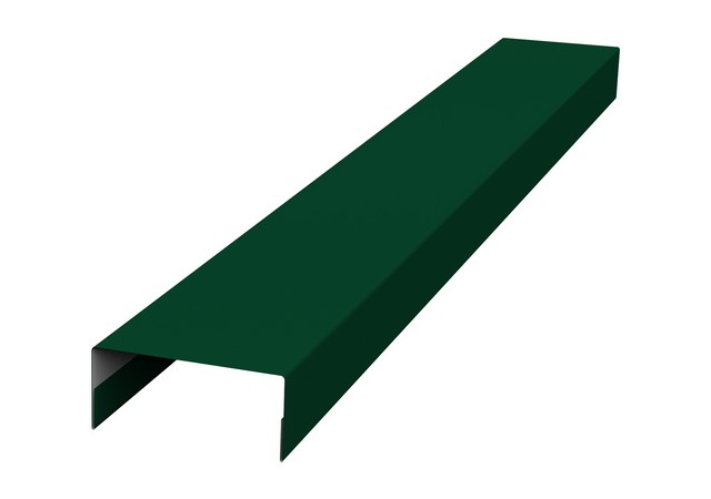 Крышка 30*20мм 0.45мм Drap TX RAL 6005 (зеленый) 2м Grand Line Крышка 30*20мм 0.45мм Drap TX RAL 6005 (зеленый) 2м Grand Line