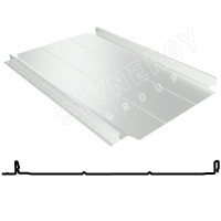 Фальцевая панель Smart фальц Pro узкое ребро 521/480мм Полиэстер 0.45мм RAL 9003 (белый) Stynergy