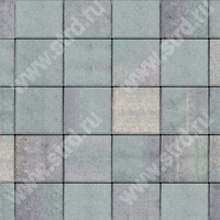 Тротуарная плитка Квадрат 4К6ф Колор микс 3 верхний прокрас mix основа - серый цемент 100*100*60мм Нобетек