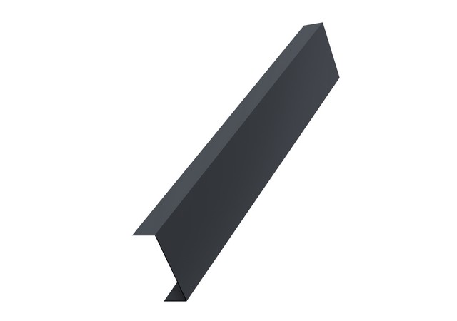 Накладка (для столба 62*55) 0.45мм Полиэстер двусторонний RAL 7024 (серый) 3м Grand Line Накладка (для столба 62*55) 0.45мм Полиэстер двусторонний RAL 7024 (серый) 3м Grand Line