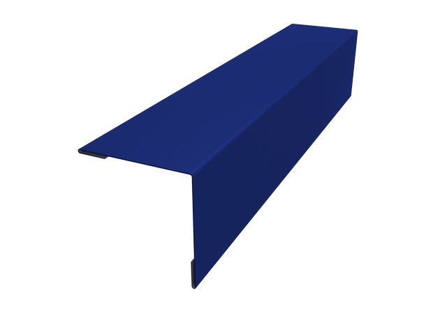 Планка завершающая 50*50мм 0.45мм Полиэстер RAL 5002 (синий) 3м Grand Line Планка завершающая 50*50мм 0.45мм Полиэстер RAL 5002 (синий) 3м Grand Line