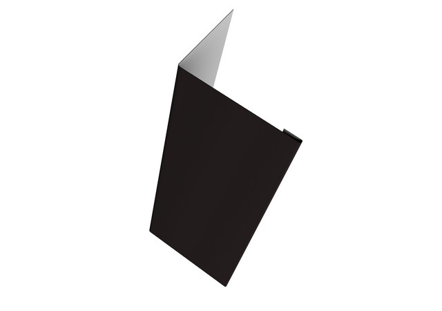 Нащельник 150 (для ворот и калиток) 25*35мм 0.5мм Drap RAL 9005 (черный) 1.8м Grand Line Нащельник 150 (для ворот и калиток) 25*35мм 0.5мм Drap RAL 9005 (черный) 1.8м Grand Line